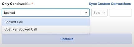 TryMetric Custom Conversions